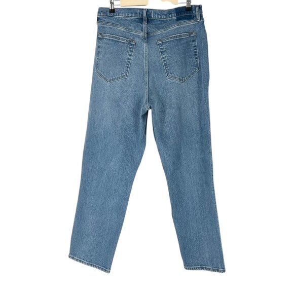 Abercrombie & Fitch The '90s Straight Ultra High Rise Curve Love Crossover Jeans - Picture 2 of 5